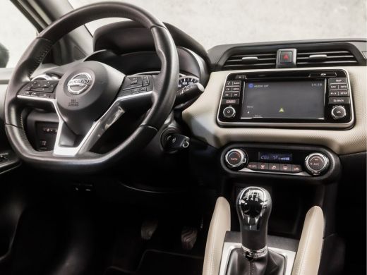 Nissan Micra 0.9 IG-T N-Connecta (NAVIGATIE, CLIMATE, CAMERA, GETINT GLAS, SPORTSTOELEN, CRUISE, PARKEERSENSOR... ActivLease financial lease