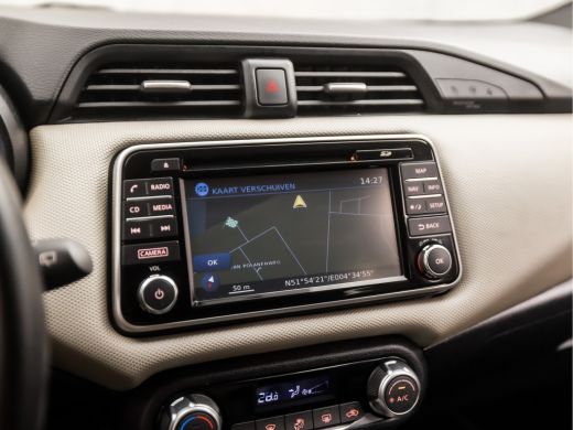 Nissan Micra 0.9 IG-T N-Connecta (NAVIGATIE, CLIMATE, CAMERA, GETINT GLAS, SPORTSTOELEN, CRUISE, PARKEERSENSOR... ActivLease financial lease