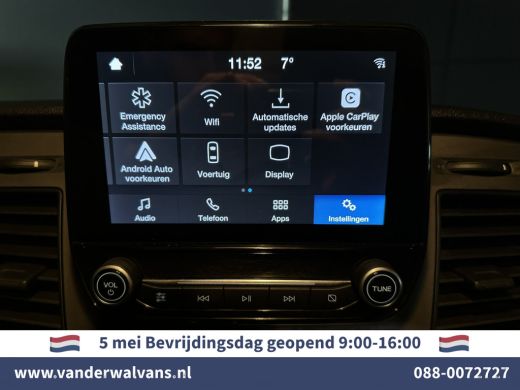 Ford Transit Custom 2.0 TDCI L1H1 Euro6 Airco | Camera | Apple Carplay | Android Auto | Cruisecontrol 2500kg trekhaak... ActivLease financial lease