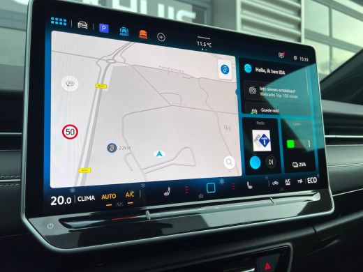 Volkswagen ID.7 Tourer Volkswagen Pro Business | Achterbank in ongelijke delen neerklapbaar incl. middenarmsteun en door... ActivLease financial lease