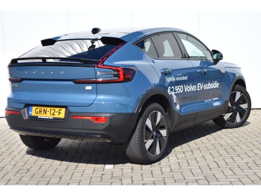 Volvo  C40 Volvo Single Motor Extended Range Plus 82 kWh | FjordBlue | Stoel&Stuur Verwarming ActivLease financial lease
