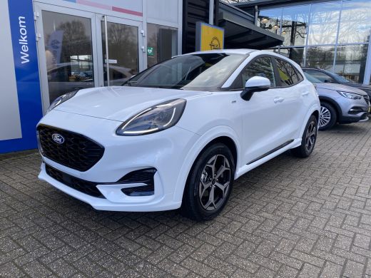 Ford Puma 1.0 EcoBoost Hybrid ST-Line AUTOMAAT |NIEUW VOORRAAD!! |STOEL/STUUR &VOORRUITVERWARMING| CAMERA| ... ActivLease financial lease