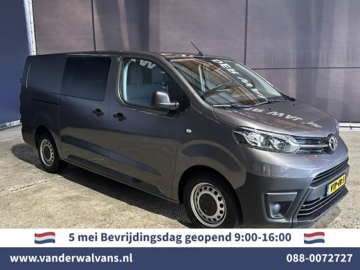 Toyota ProAce 2.0 D-4D 145pk L3H1 Dubbele Cabine Euro6 *Rijklaar* Airco | 6-Zits | Navigatie | Apple Carplay | ... ActivLease financial lease