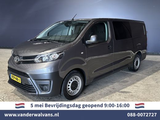 Toyota ProAce 2.0 D-4D 145pk L3H1 Dubbele Cabine Euro6 *Rijklaar* Airco | 6-Zits | Navigatie | Apple Carplay | ... ActivLease financial lease