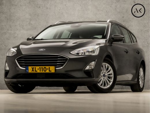 Ford FOCUS Wagon 1.0 EcoBoost Titanium Automaat (APPLE CARPLAY, GROOT NAVI, CLIMATE, TREKHAAK, SPORTSTOELEN, PARKE...