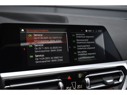 BMW 3 Serie High Executive M Sport Shadow | Schuif/Kanteldak | Laser Light | Head-Up | CarPlay | 19'' Velgen ... ActivLease financial lease