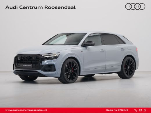 Audi Q8 55 TFSI e 380pk quattro Pro Line S-Line Navigatie Luchtvering Stoelmemory Bang & Olufsen