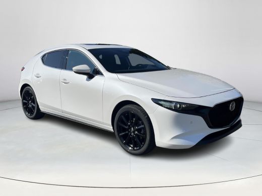 Mazda 3 2.0 e-SkyActiv-X M Hybrid 186 Takumi | Sunroof Pack | Rood leder | Model 2025 | Uit voorraad leve... ActivLease financial lease
