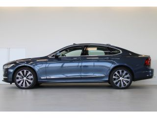 Volvo  S90 Volvo T8 450PK AWD Ultimate Bright | 360° | Luchtvering | Massage | Trekhaak | B&W Audio | Stoel-...