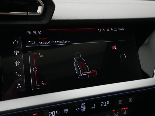 Audi A3 Limousine 35 TFSI S edition Panodak SONOS Ambient lichtpakket verw. voorstoelen Camera ActivLease financial lease