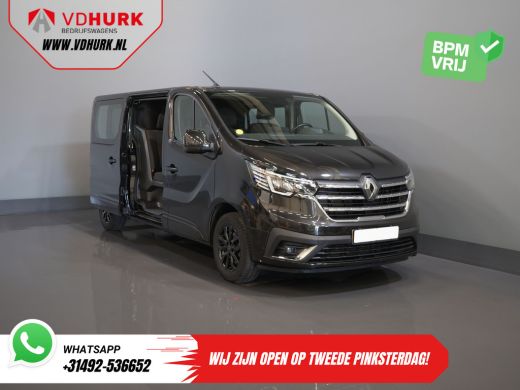 Renault Trafic 2.0 dCi 150 pk Aut. L2 DC Dubbel Cabine BPM VRIJ! LED/ Navi/ Carplay/ Camera/ PDC/ Cruise/ Trekha... ActivLease financial lease