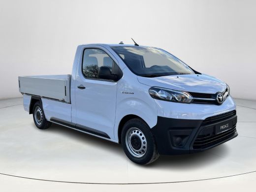 Toyota PROACE Electric Truck Extra Range Navigator 75 kWh | All-in prijs | Openlaadbak | Zwaailamp | Trekhaak | Navigatie | ActivLease financial lease