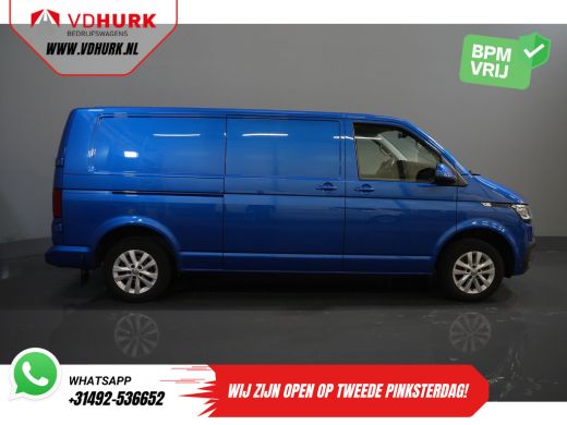 Volkswagen Transporter T6.1 2.0 TDI 150 pk L2 DSG Aut. Highline BPM VRIJ! Adapt.Cruise/ 2.5t Trekhaak/ Standkachel/ Stoe... ActivLease financial lease