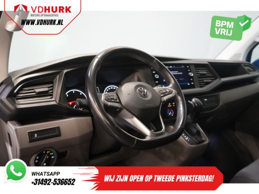 Volkswagen Transporter T6.1 2.0 TDI 150 pk L2 DSG Aut. Highline BPM VRIJ! Adapt.Cruise/ 2.5t Trekhaak/ Standkachel/ Stoe... ActivLease financial lease