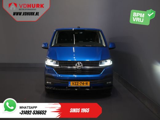 Volkswagen Transporter T6.1 2.0 TDI 150 pk L2 DSG Aut. Highline BPM VRIJ! Adapt.Cruise/ 19"LMV/ Spoiler/ Sidebars/ 2.5t ... ActivLease financial lease