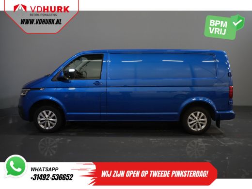 Volkswagen Transporter T6.1 2.0 TDI 150 pk L2 DSG Aut. Highline BPM VRIJ! Adapt.Cruise/ 2.5t Trekhaak/ Standkachel/ Stoe... ActivLease financial lease