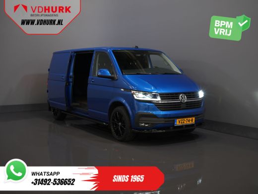 Volkswagen Transporter T6.1 2.0 TDI 150 pk L2 DSG Aut. Highline BPM VRIJ! Adapt.Cruise/ 19"LMV/ Spoiler/ Sidebars/ 2.5t ... ActivLease financial lease