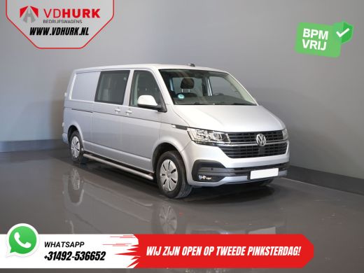 Volkswagen Transporter T6.1 2.0 TDI L2 DC Dubbel Cabine BPM VRIJ! 6 Pers./ NL Auto/ CarPlay/ Navi/ Cruise/ PDC/ Trekhaak Volkswagen Transporter T6.1 2.0 TDI L2 DC Dubbel Cabine BPM VRIJ! 6 Pers./ NL Auto/ CarPlay/ Navi/ Cruise/ PDC/ Trekhaak