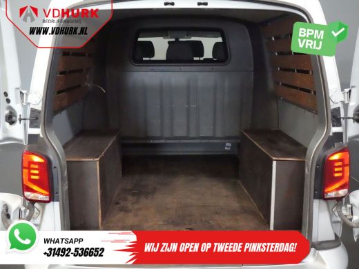 Volkswagen Transporter T6.1 2.0 TDI L2 DC Dubbel Cabine BPM VRIJ! 6 Pers./ NL Auto/ CarPlay/ Navi/ Cruise/ PDC/ Trekhaak ActivLease financial lease