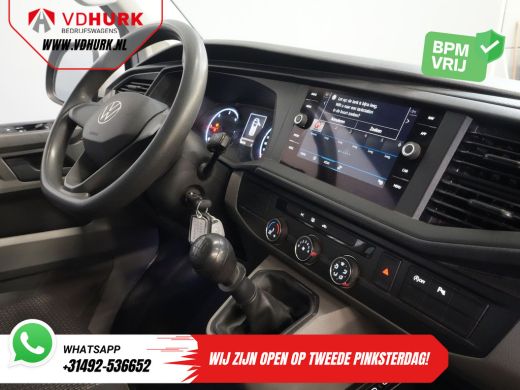 Volkswagen Transporter T6.1 2.0 TDI L2 DC Dubbel Cabine BPM VRIJ! 6 Pers./ NL Auto/ CarPlay/ Navi/ Cruise/ PDC/ Trekhaak ActivLease financial lease