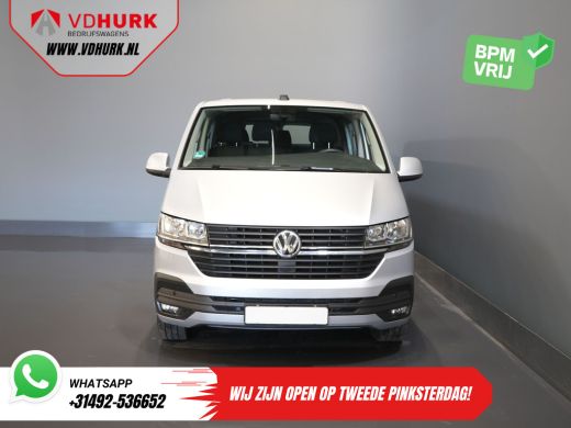 Volkswagen Transporter T6.1 2.0 TDI L2 DC Dubbel Cabine BPM VRIJ! 6 Pers./ NL Auto/ CarPlay/ Navi/ Cruise/ PDC/ Trekhaak ActivLease financial lease