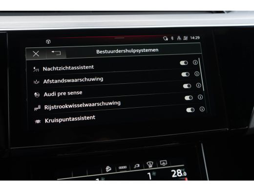 Audi e-tron S Quattro 371kW / Luchtvering/ Bang & Olufsen Sound System/ Panoramadak/ 371kW (504PK) ActivLease financial lease