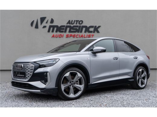 Audi Q4 Sportback e-tron 40 / 2x S-line/ Virtual Cockpit Plus/ Adaptive Cruise Control/ Panoramadak/ 150kW (204PK) ActivLease financial lease