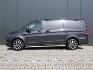 Mercedes eVito Mercedes-Benz Lang 66 kWh | Lichtmetalen Velgen | Camera | Stoelverwarming | 3-Zits | Dodehoek De...