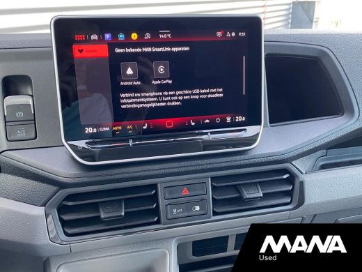 MAN TGE 35 2.0 3.180 180PK Automaat L4H3 LED Cruise Stoel/stuurverwarming Car-Play Navi Bluetooth ActivLease financial lease