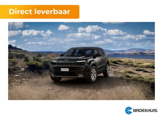 Jeep Avenger 54kWh electric 156 1AT Altitude Automaat Jeep Avenger 54kWh electric 156 1AT Altitude Automaat