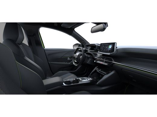 Peugeot e-208 Peugeot GT | 8 jaar fabrieksgarantie of 160.000 kilometer op het accupakket | Adaptieve cruise co... ActivLease financial lease