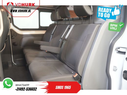 Renault Trafic 2.0 dCi 120 pk L2 DC Dubbel Cabine BPM VRIJ! Ready2Go LED/ 2x schuifdeur/ Sidebars/ Carplay/ Clim... ActivLease financial lease