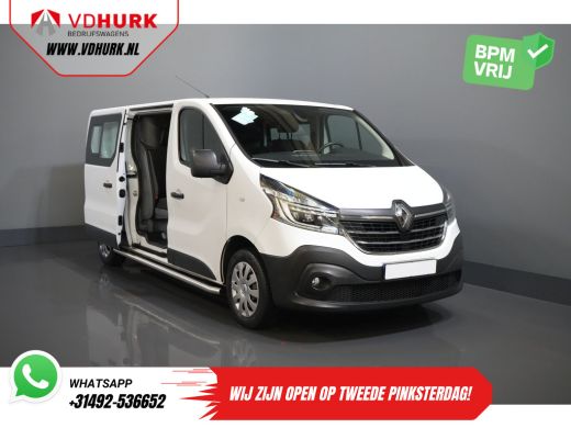 Renault Trafic 2.0 dCi 120 pk L2 DC Dubbel Cabine BPM VRIJ! Ready2Go LED/ 2x schuifdeur/ Sidebars/ Carplay/ Clim... ActivLease financial lease