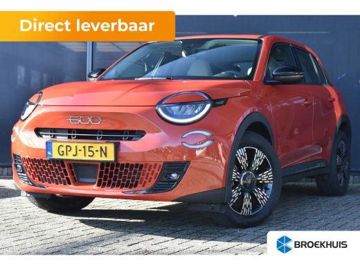 Fiat 600E Urban 54 kWh DEMO-DEAL! | Draadloos Apple Carplay & Android Auto | Parkeersensoren | Cruise Contr... Fiat 600E Urban 54 kWh DEMO-DEAL! | Draadloos Apple Carplay & Android Auto | Parkeersensoren | Cruise Contr...