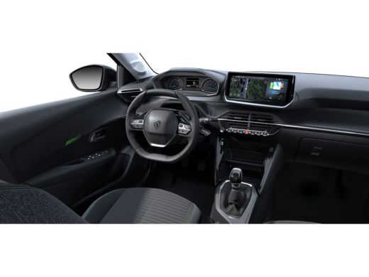 Peugeot 208 Peugeot | Dashboard en deurpanelen in kunststof met carboneffect | Elektrisch verstelbare en verw... ActivLease financial lease