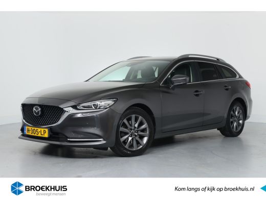 Mazda 6 Sportbreak 2.0 SkyActiv-G 165 Comfort | Elektr Stoel + Mem | Leder | Dealer Onderhouden! | 360 Ca...