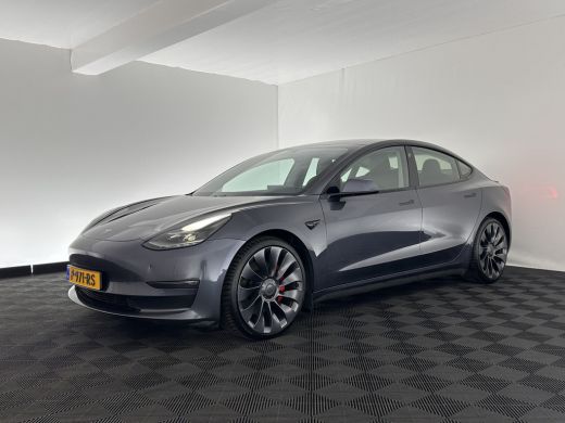 Tesla Model 3 Performance AWD 75 kWh  [ 3-Fase ] (INCL-BTW) Aut. *HEATPUMP | PANO | AUTO-PILOT | NAPPA-LEATHER ... ActivLease financial lease