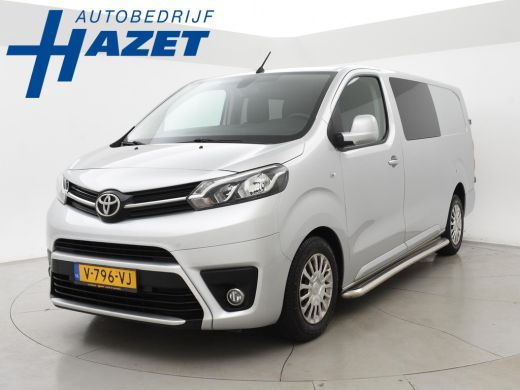Toyota ProAce Worker 2.0 D-4D 177 PK AUT. 6-PERS. DUBBEL CABINE LONG + TREKHAAK | NAVIGATIE | TREEPLANKEN Toyota ProAce Worker 2.0 D-4D 177 PK AUT. 6-PERS. DUBBEL CABINE LONG + TREKHAAK | NAVIGATIE | TREEPLANKEN