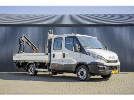 Iveco Daily 35S18D | 3.0 180PK | Hiab 013 | 3.5T Trekgewicht | Automaat | Climate | Camera | Euro 6 ActivLease financial lease