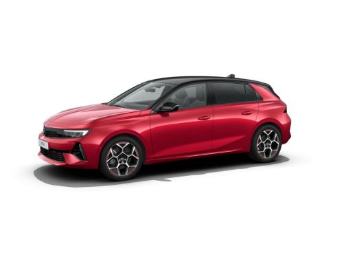 Opel Astra Opel GS | 18" Lichtmetalen velgen Diamond Cut met rode accenten, Pentagon | 3,7 kW boordlader (en... ActivLease financial lease