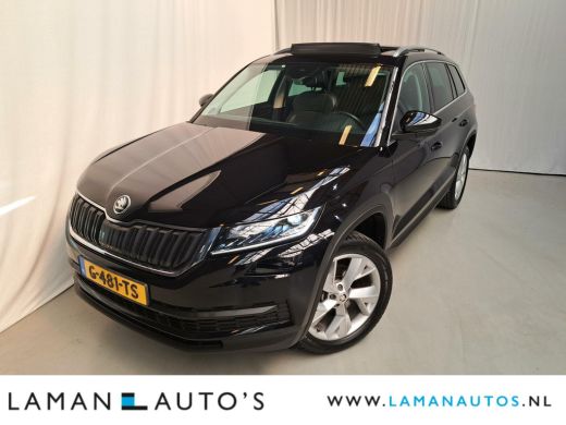 Skoda Kodiaq 1.5 TSI 150pk DSG Limited Business Edition 7P Aut. | Panorama Open dak Leder/Alcantara CarPlay Tr... ActivLease financial lease
