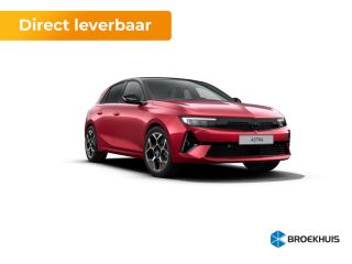 Opel Astra Opel GS | 18" Lichtmetalen velgen Diamond Cut met rode accenten, Pentagon | 3,7 kW boordlader (en...