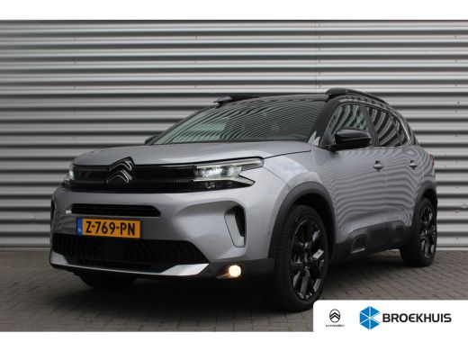 Citroën C5 Aircross Citroën 1.2 HYBRID 136PK Ë-SERIES AUTOMAAT / NAVI / LEDER / CLIMA / LED / PDC / 19" LMV / ALCANTA...