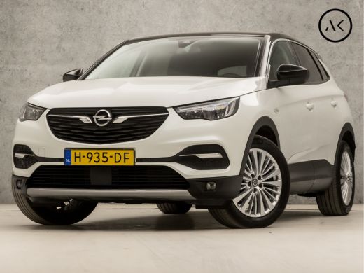 Opel Grandland X 1.2 Turbo Innovation Sport (APPLE CARPLAY, GROOT NAVI, CAMERA, GETINT GLAS, LEDER, SPORTSTOELEN...