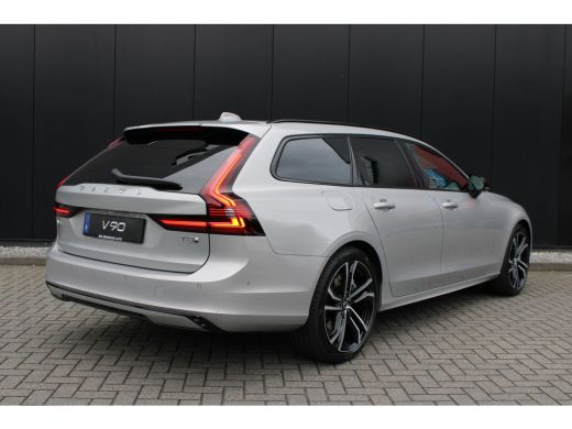 Volvo  V90 T8 Recharge AWD Ultra Dark | 20" | Luchtvering | Sportstoelen | Trekhaak | 360 Camera | Getint gl... ActivLease financial lease