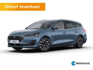 Ford FOCUS Wagon Ford 1.0 EcoBoost Hybrid Titanium X | Airco (automatisch) | Armsteun voor | Buitenspiegels elektr...