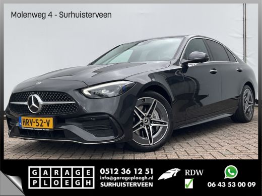 Mercedes-Benz C-Klasse 220 D AMG Line Stoel.electr.Verw Sfeerverl, Hybride Nieuwstaat Grafietgrijs metalliclak Mercedes-Benz C-Klasse 220 D AMG Line Stoel.electr.Verw Sfeerverl, Hybride Nieuwstaat Grafietgrijs metalliclak