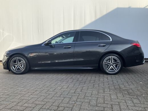 Mercedes-Benz C-Klasse 220 D AMG Line Stoel.electr.Verw Sfeerverl, Hybride Nieuwstaat Grafietgrijs metalliclak ActivLease financial lease