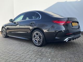 Mercedes C-Klasse 220 D AMG Line Stoel.electr.Verw Sfeerverl, Hybride Nieuwstaat Grafietgrijs metalliclak