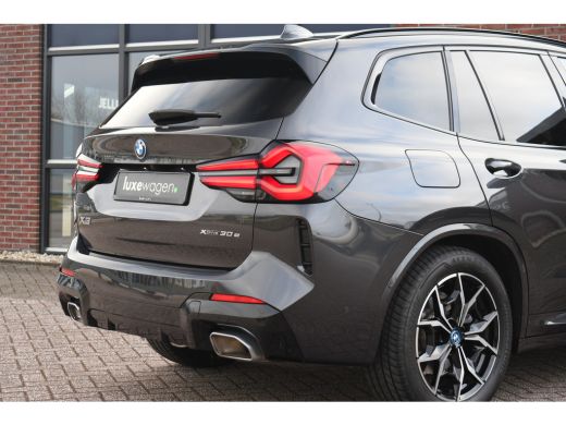 BMW X3 xDrive30e M-Sport Pano Trekh El-zetels HUD 360 Laser Adp-demping ActivLease financial lease
